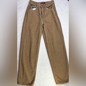Empyre Tori Womens Size 0 Corduroy Pants In Soft Tan 100% Cotton